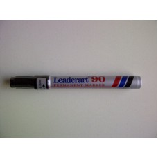 Stift zwart met beitelpunt 1-5mm Stift zwart met beitelpunt 1-5mm